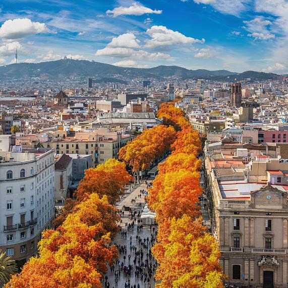 Les Rambles Las Ramblas