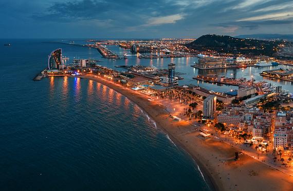 Vida nocturna en Barcelona